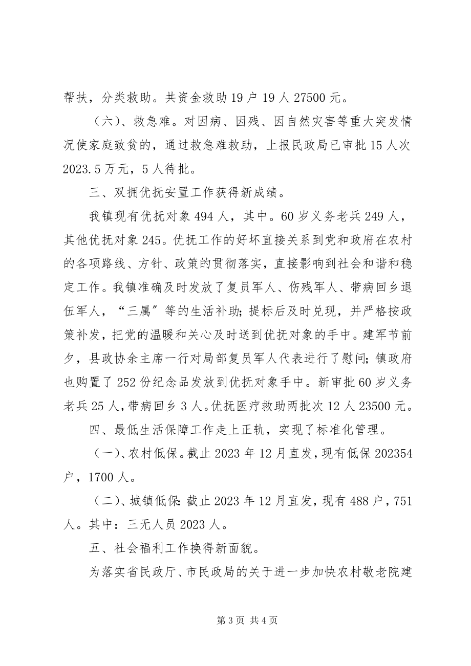 2023年乡镇民政年度建设工作总结.docx_第3页