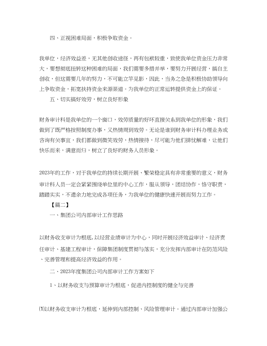 2023年审计个工作计划.docx_第2页