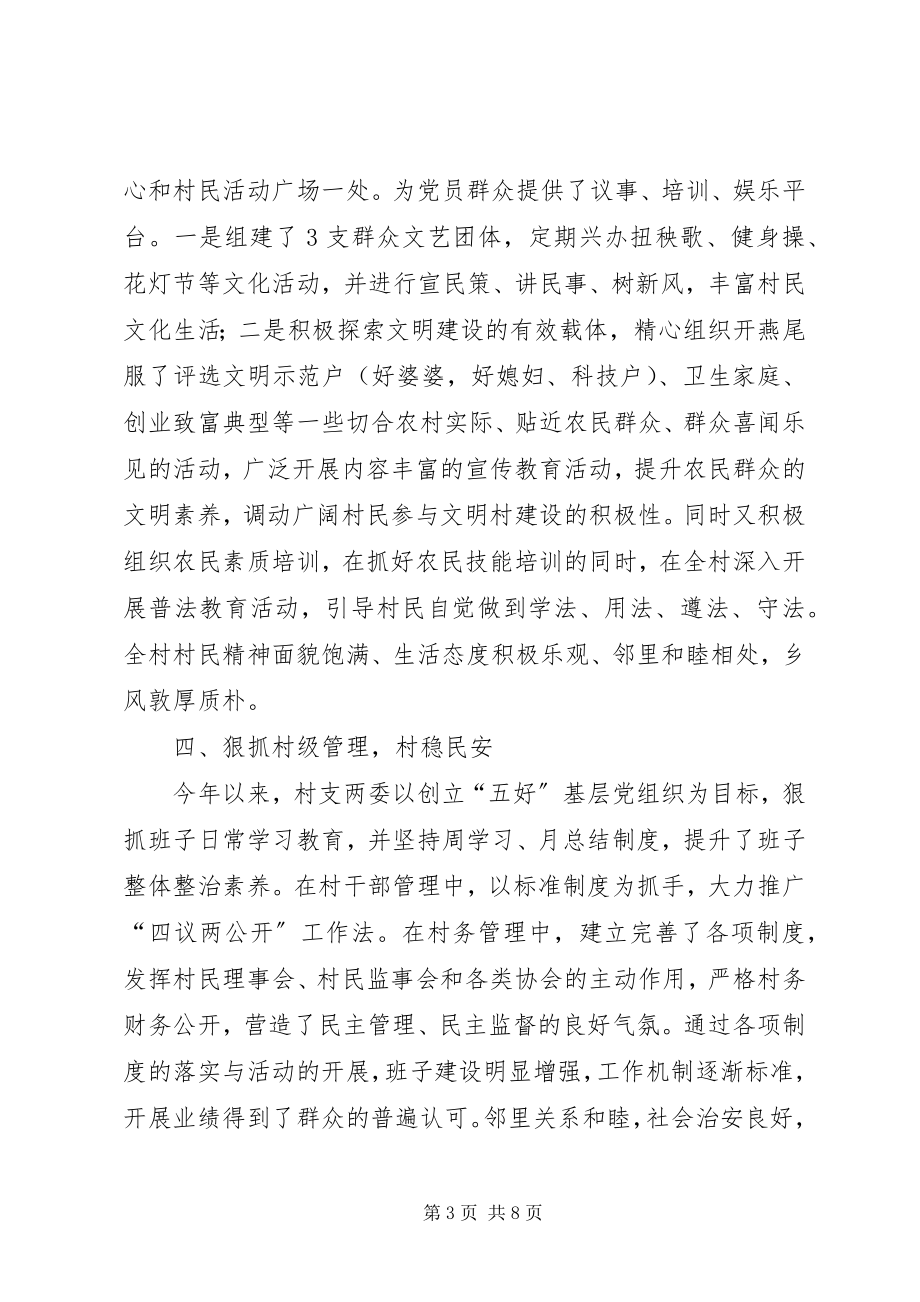 2023年某村美丽乡村建设典型材料.docx_第3页