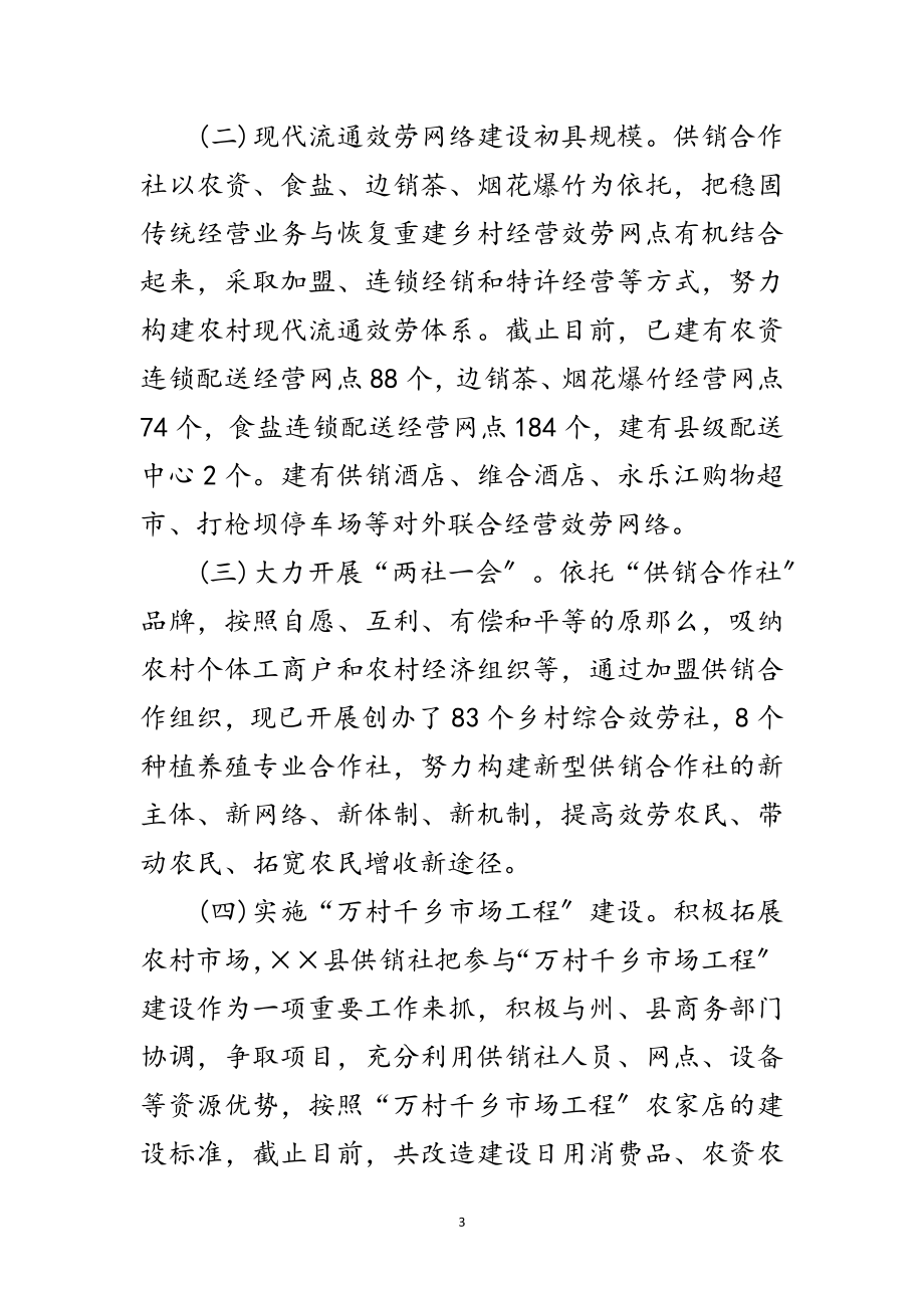 2023年县委副书记在供销合作社创业工作会讲话范文.doc_第3页