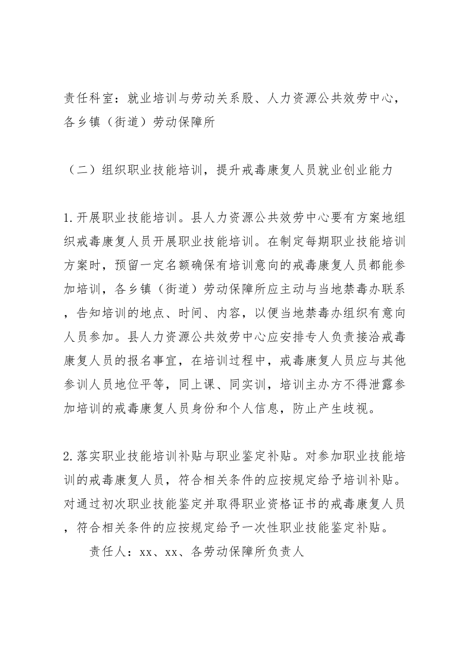 2023年县人力资源和社会保障局年度禁毒工作实施方案.doc_第3页