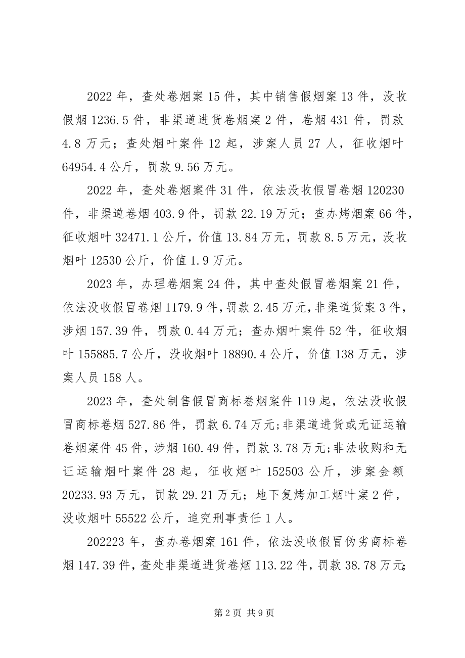 2023年浅谈涉烟违法犯罪活动的因素及对策.docx_第2页