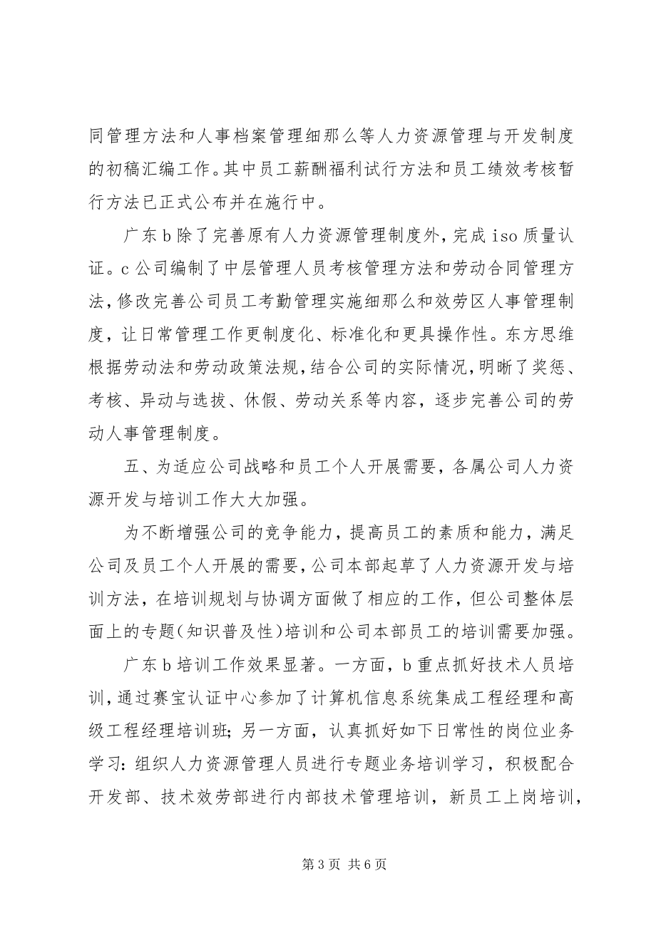 2023年集团公司人力资源部终工作总结总结.docx_第3页