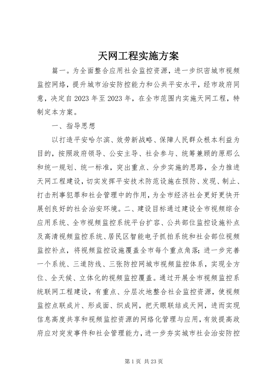 2023年天网工程实施方案.docx_第1页