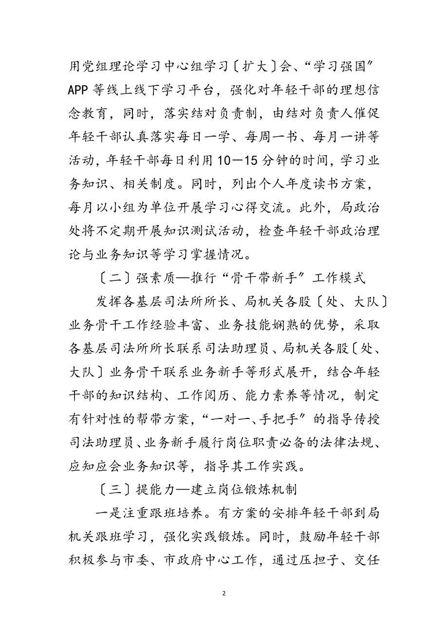 2023年师徒结对传帮带年轻干部培养计划范文.doc_第2页