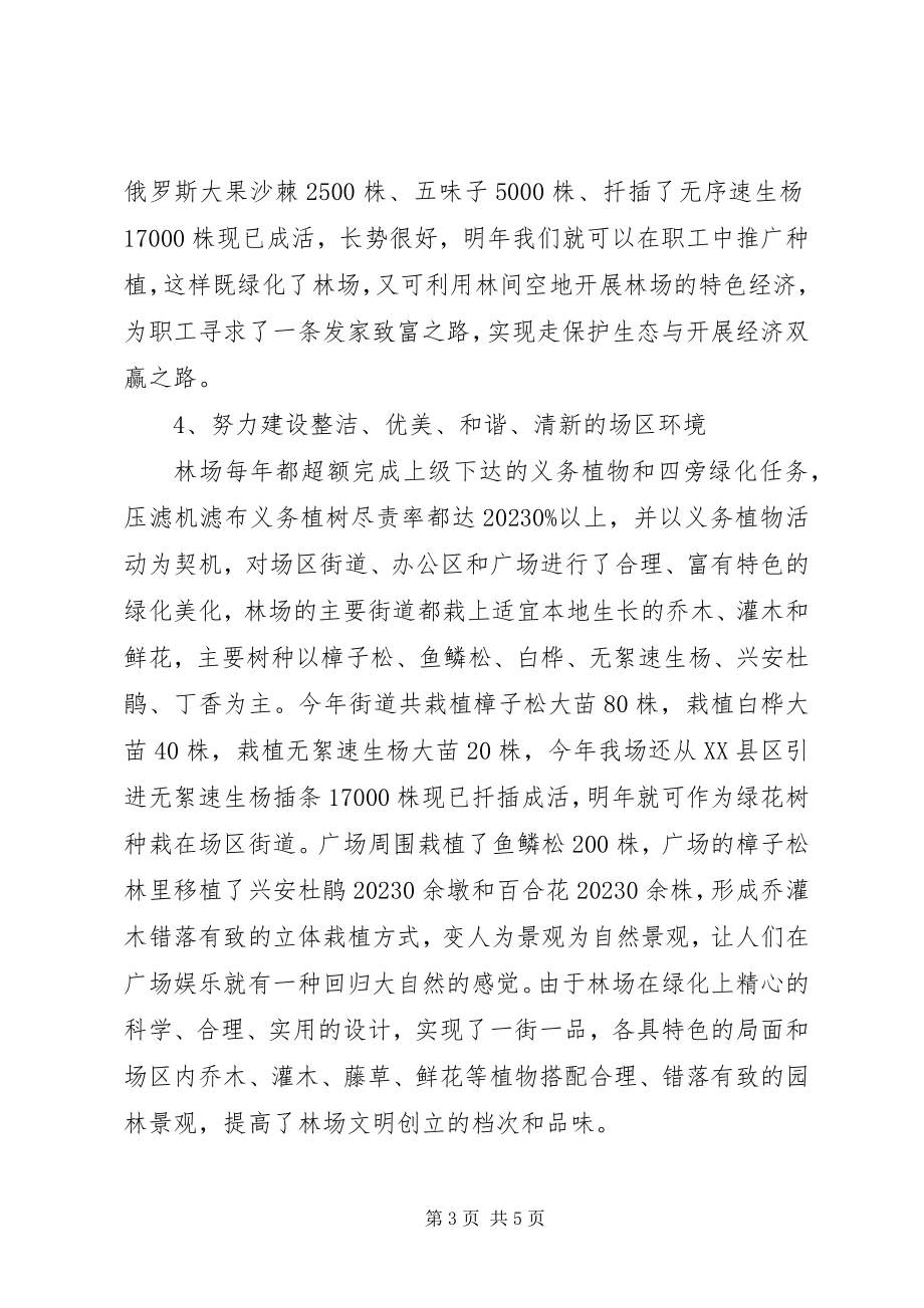 2023年林场绿化的工作总结.docx_第3页