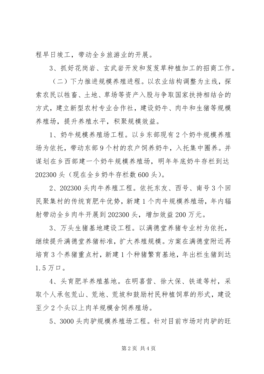 2023年县农业农村谋划座谈会致辞.docx_第2页