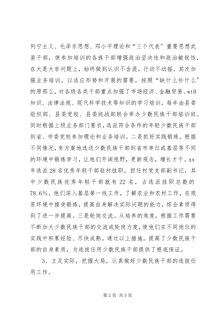 2023年民族干部主要做法思考.docx_第2页