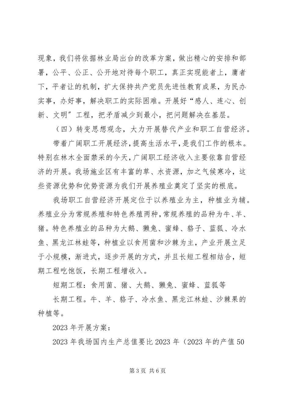 2023年XX林场落实县经济会议方案新编.docx_第3页