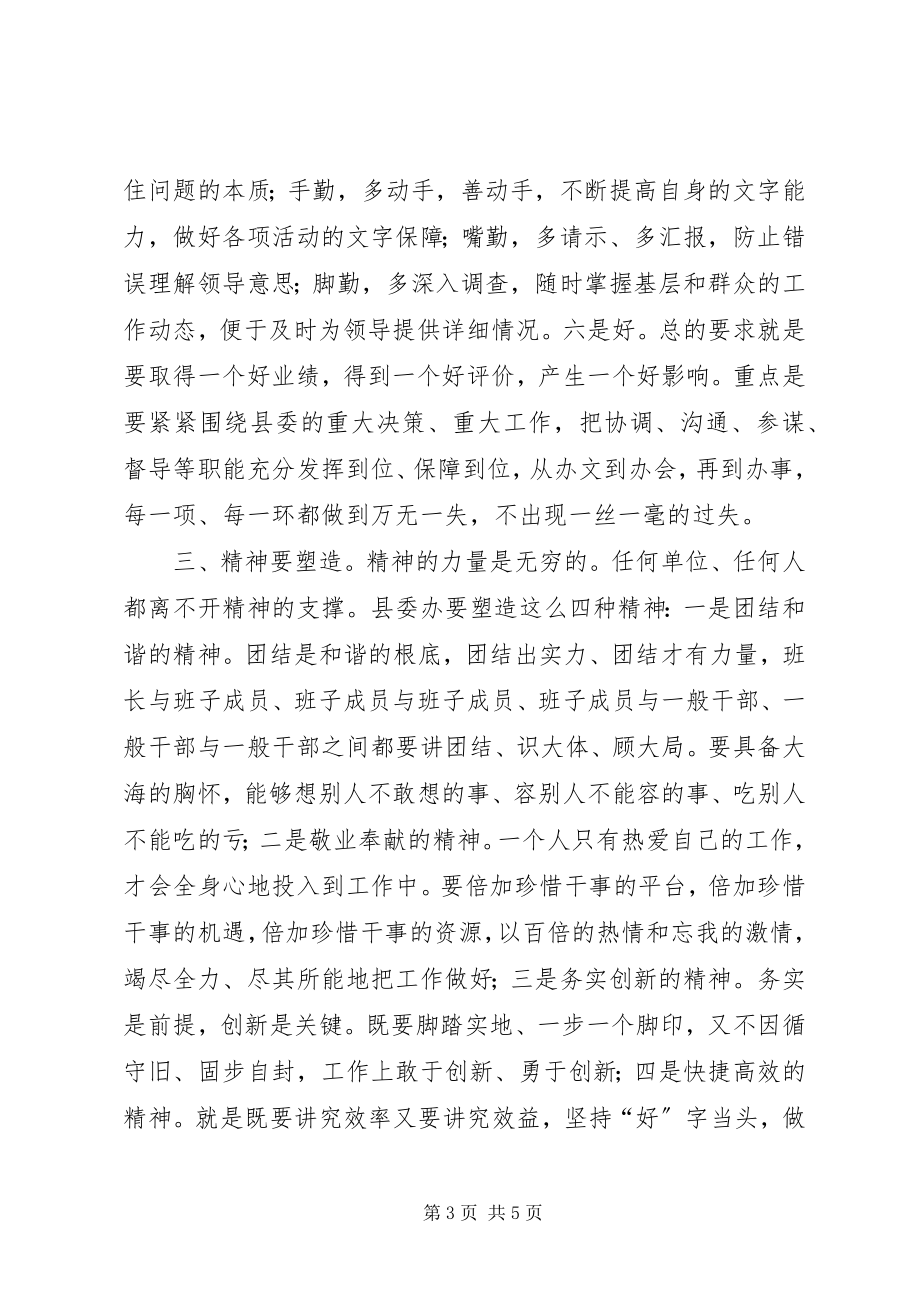 2023年县委办“大学习大讨论大实践”活动体会.docx_第3页