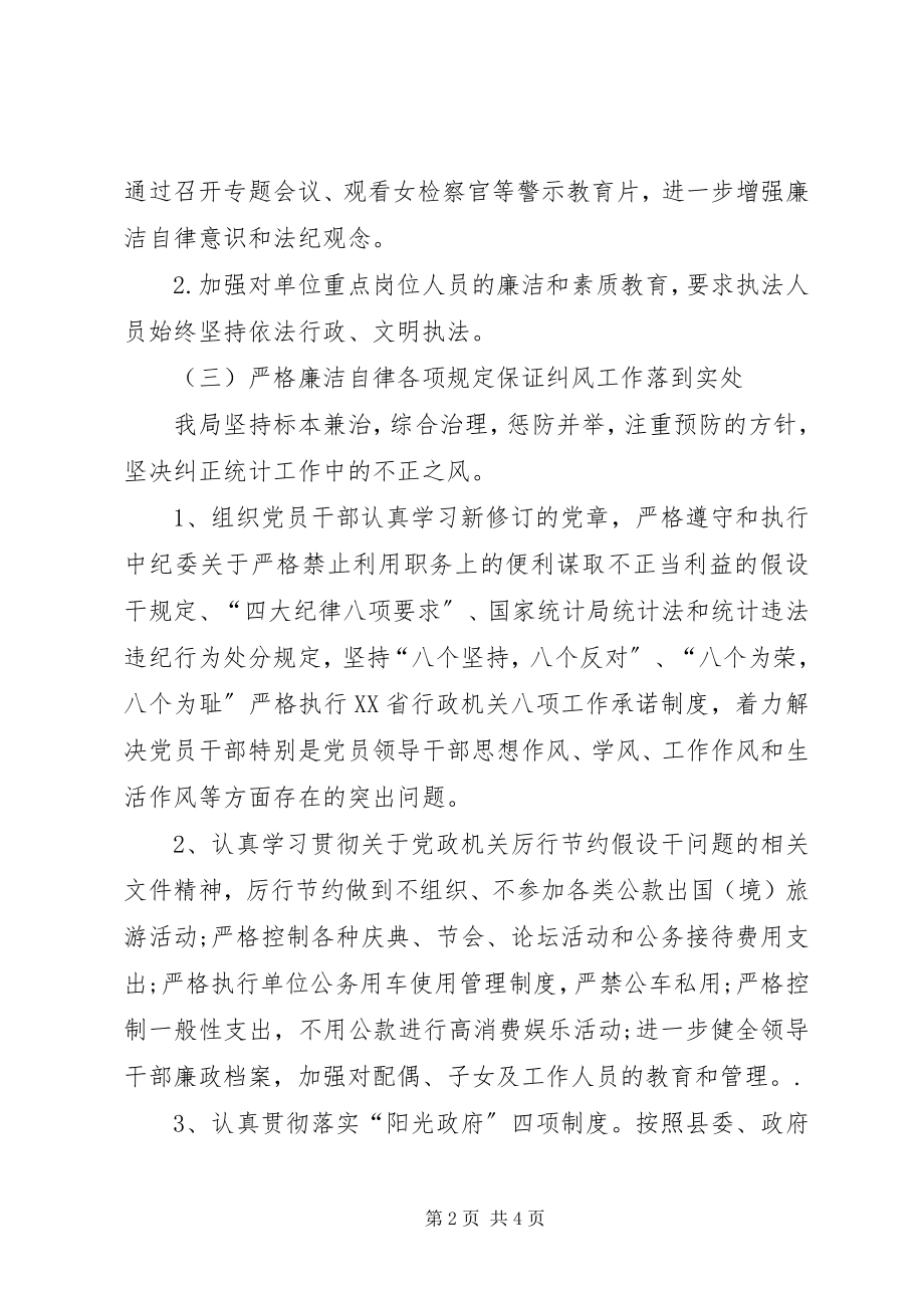 2023年统计局纠风上半年工作总结.docx_第2页