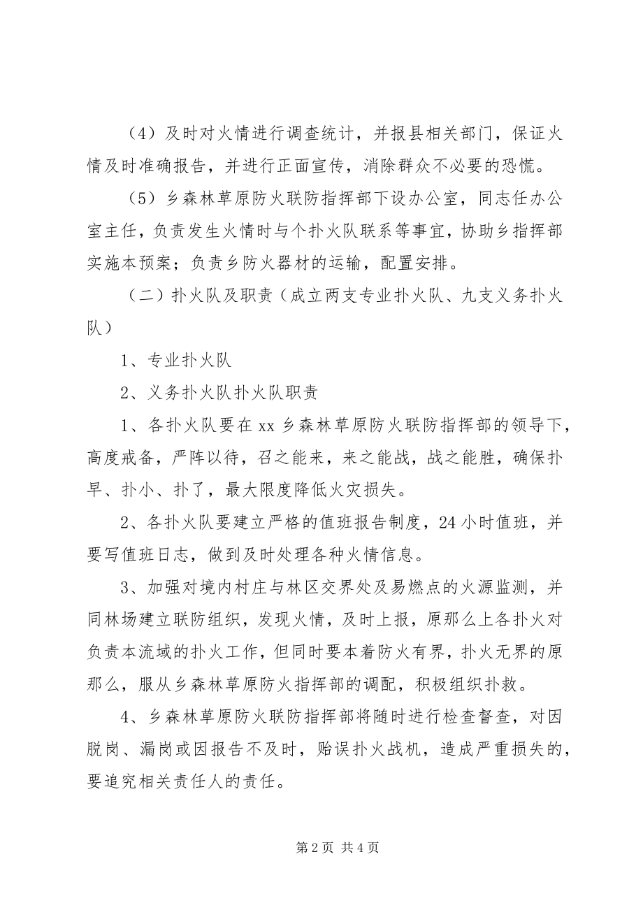 2023年森林草原防火工作预案.docx_第2页