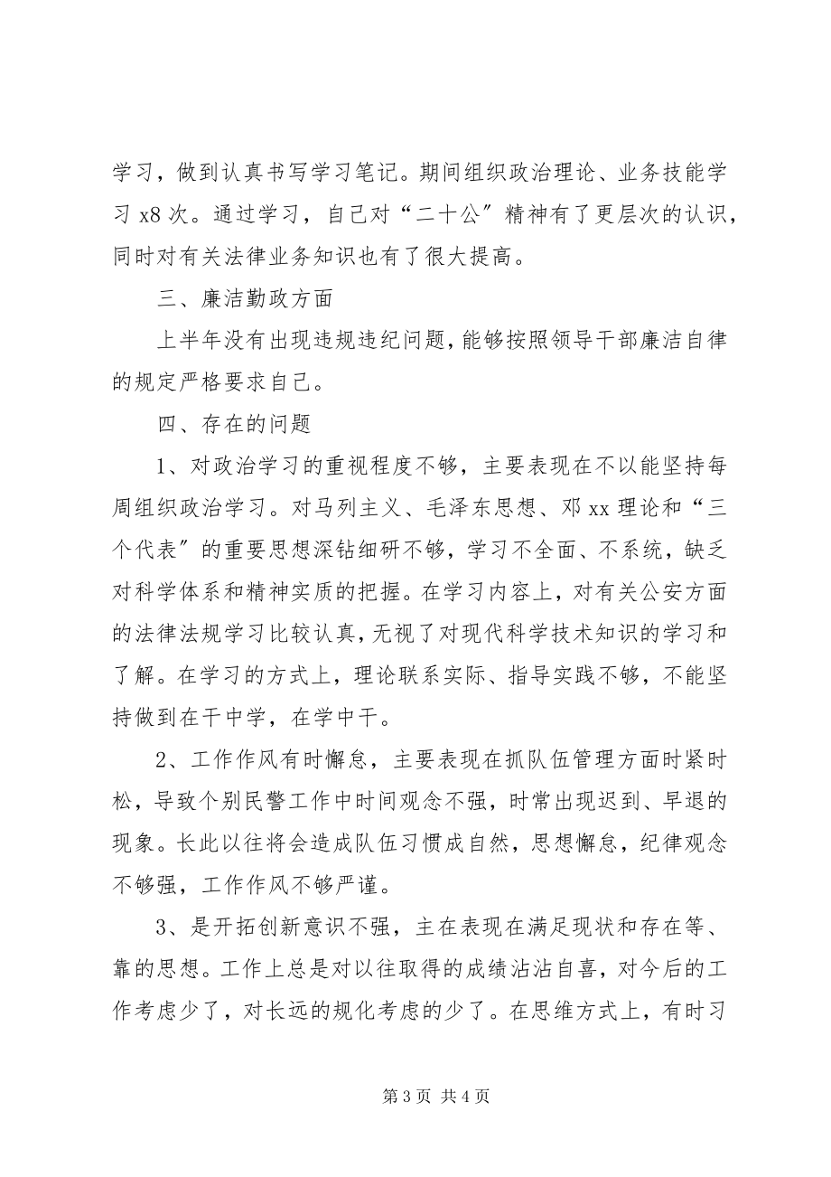 2023年巡警大队长年度工作总结.docx_第3页