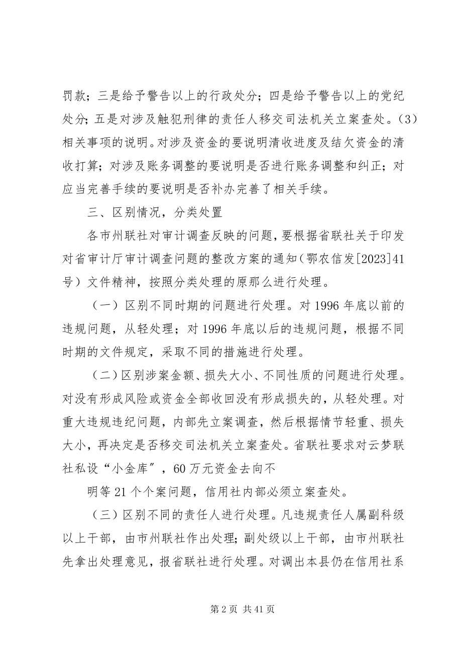 2023年进一步做好对审计调查核实问题.docx_第2页