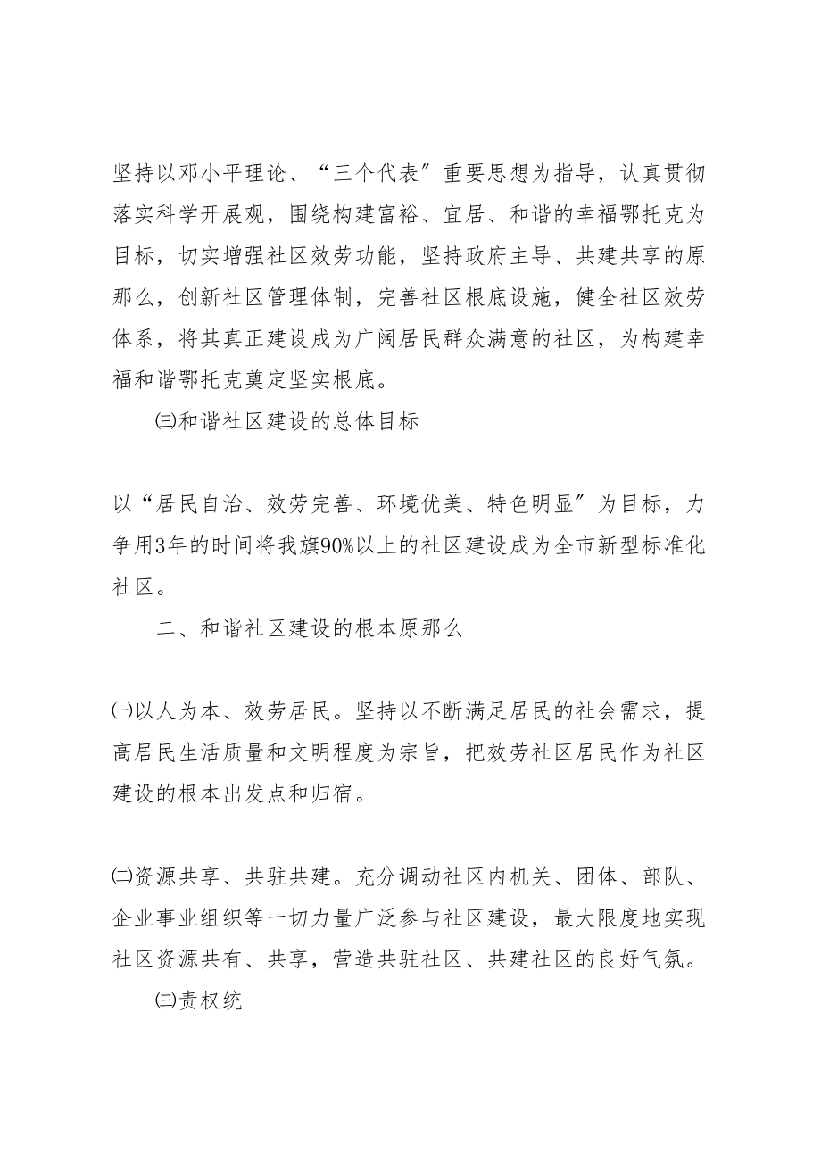 2023年关于加快推进城镇和谐社区建设的意见5篇.doc_第2页