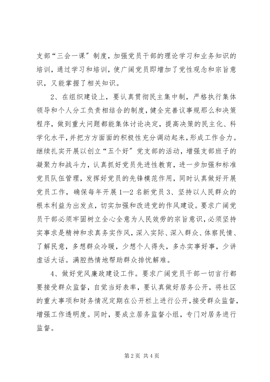 2023年社区党支部副书记竞选讲话.docx_第2页