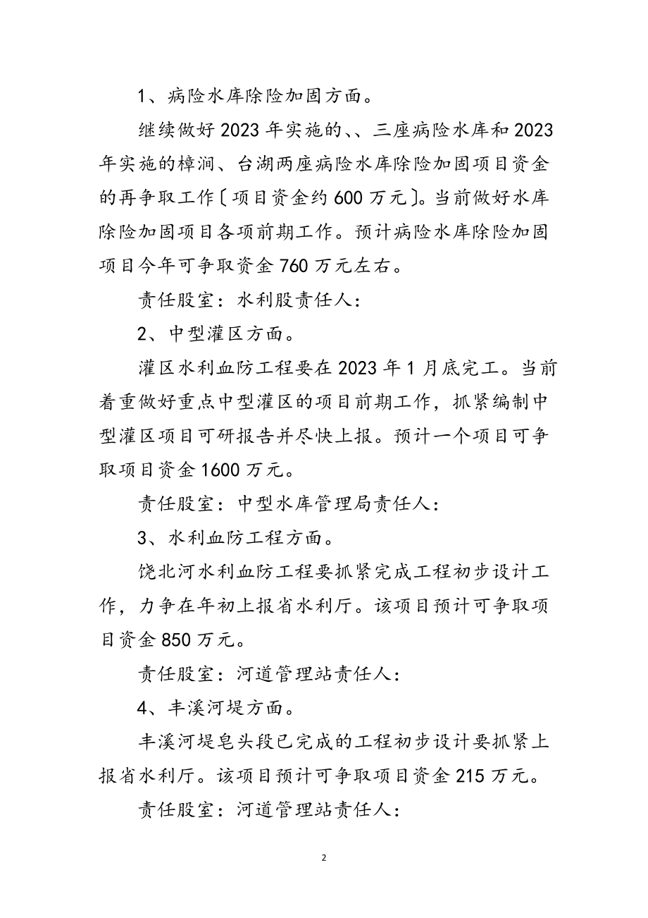 2023年水利局局务会议纪要范文.doc_第2页