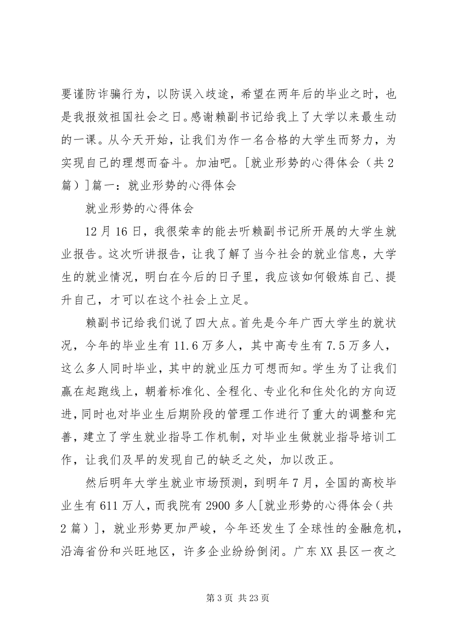 2023年就业形势的心得体会.docx_第3页