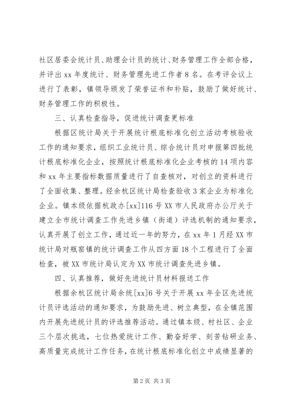 2023年度米文库汇编之统计科个人工作总结.docx_第2页