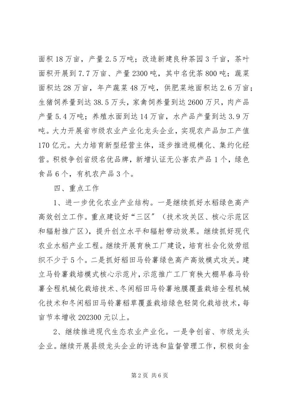 2023年县农业工作要点.docx_第2页