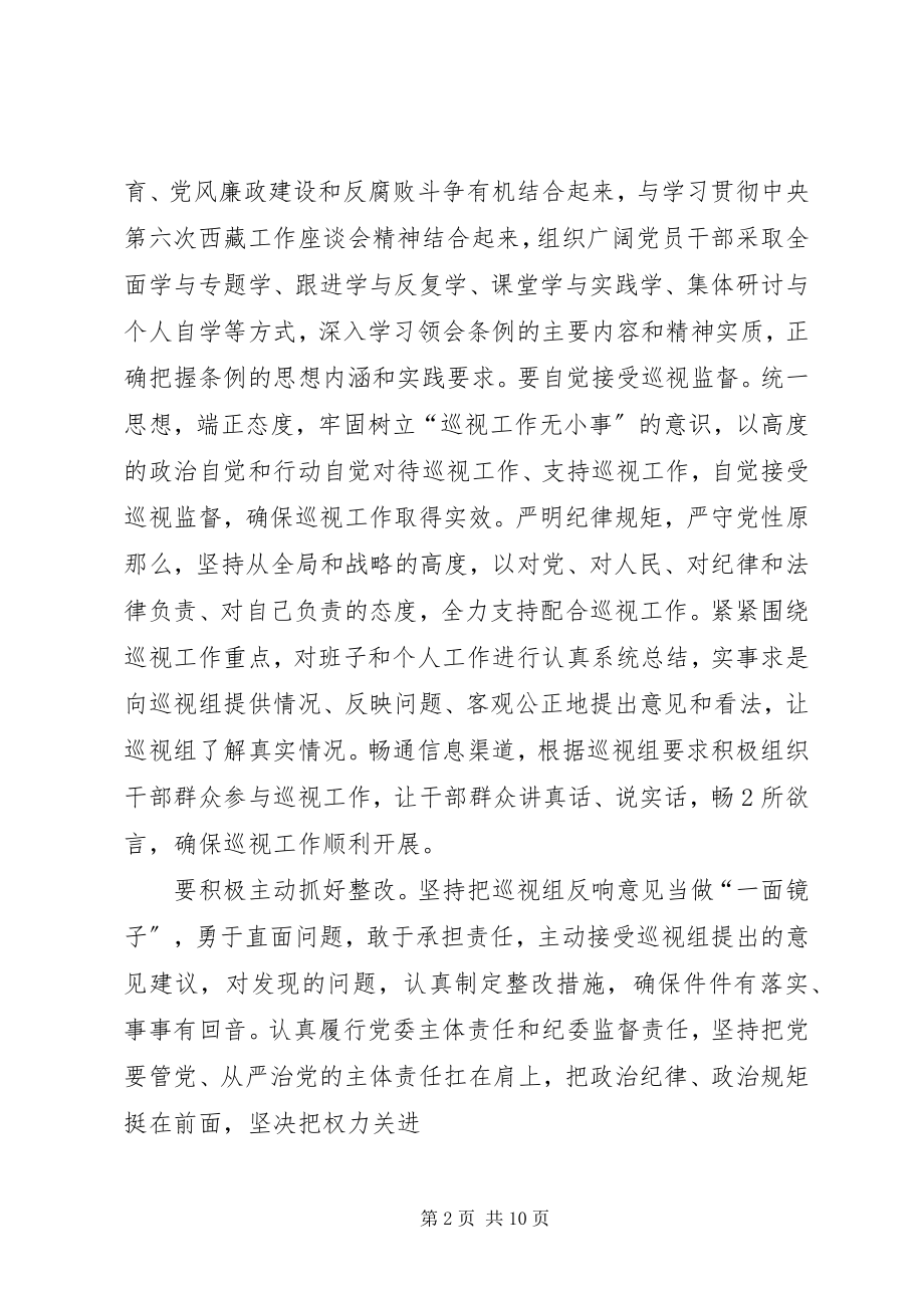 2023年巡视组致辞的感想.docx_第2页