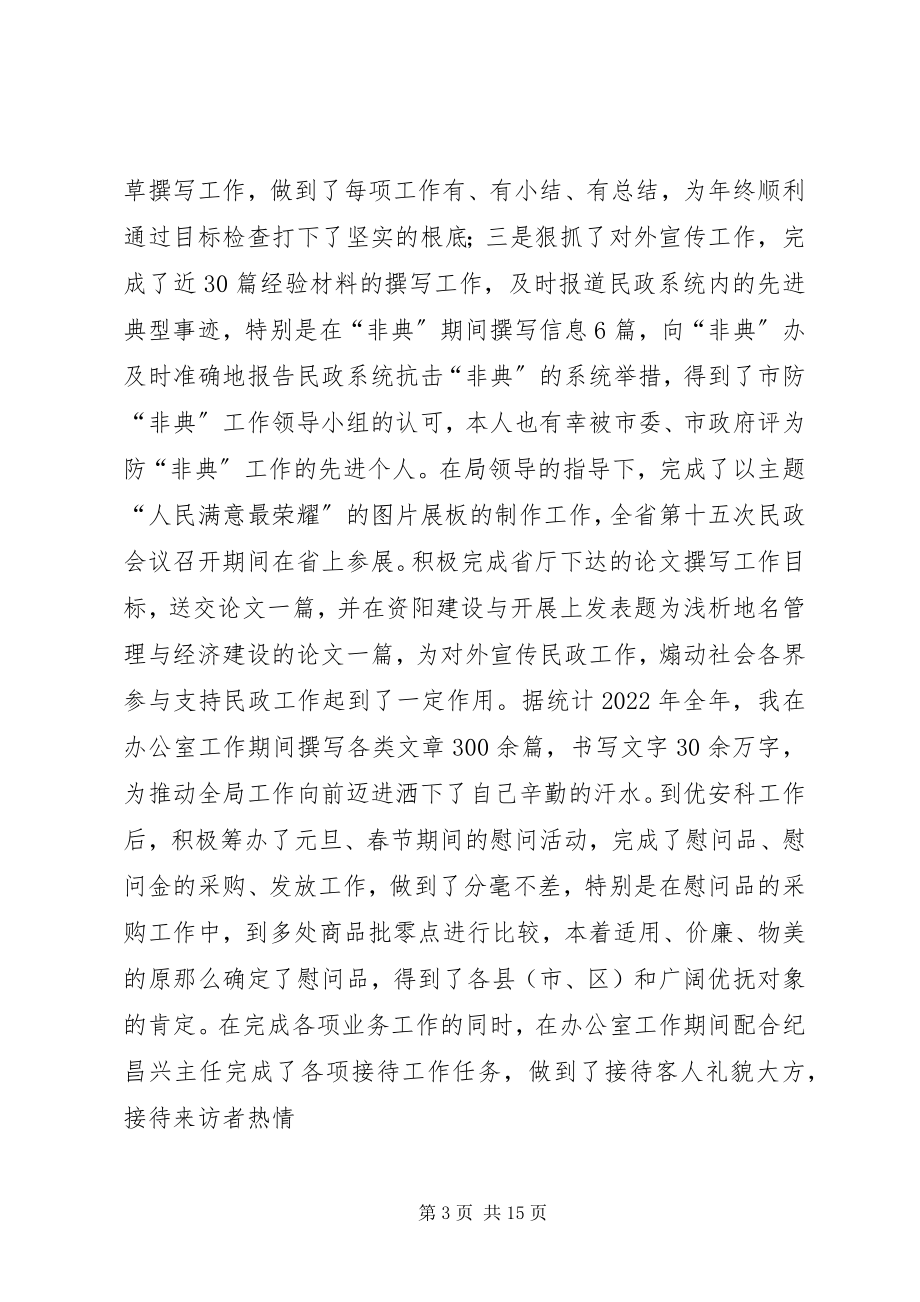 2023年民政工作个人工作总结.docx_第3页