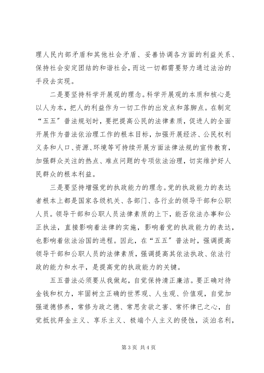 2023年“五五普法”学习心得体会新编.docx_第3页