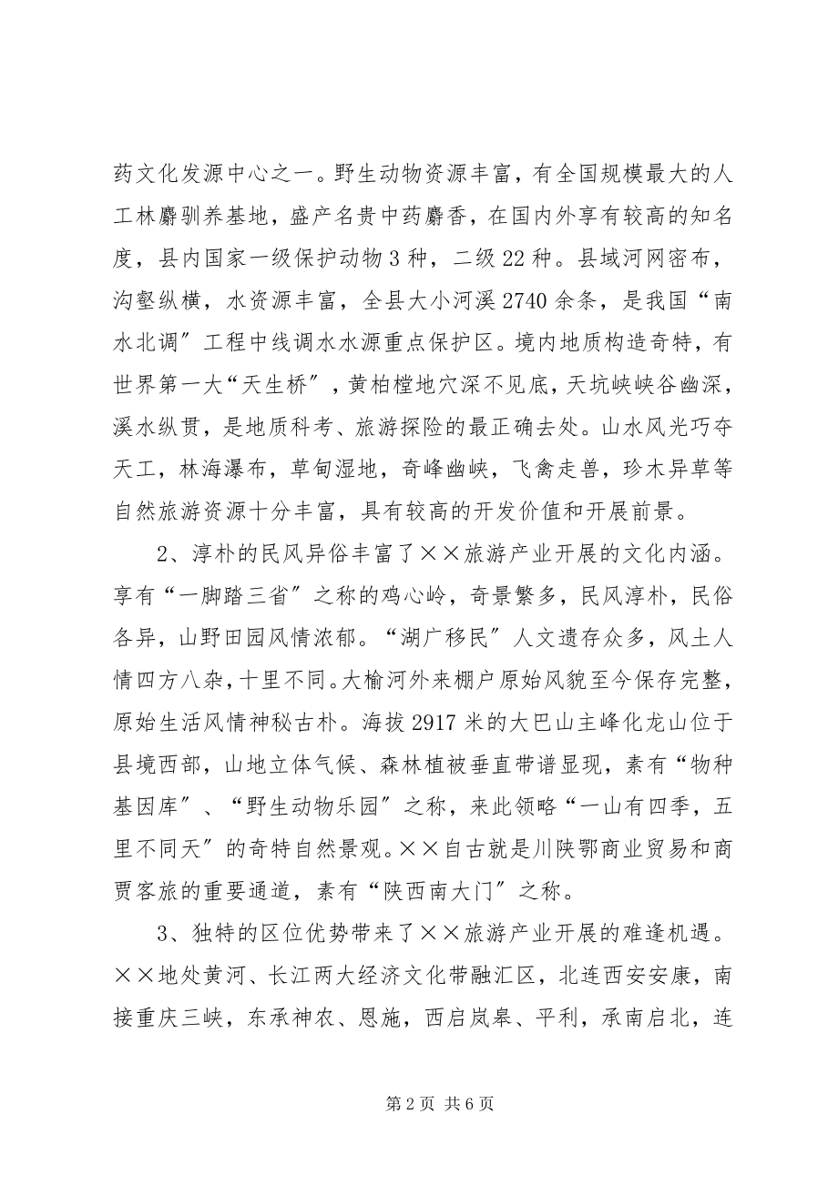 2023年对XX旅游产业发展的思考.docx_第2页