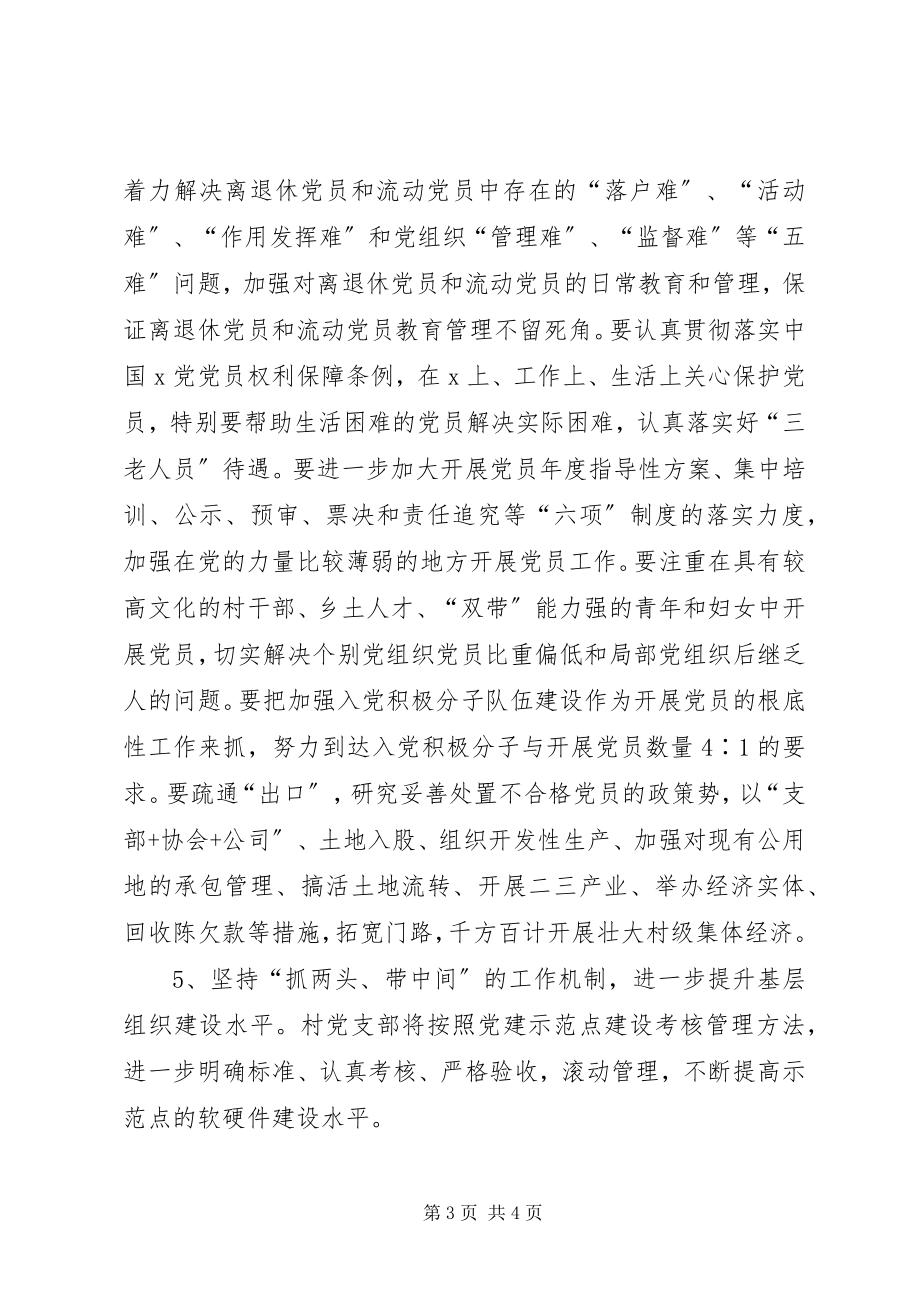 2023年乡镇党建与基层组织建设工作计划.docx_第3页