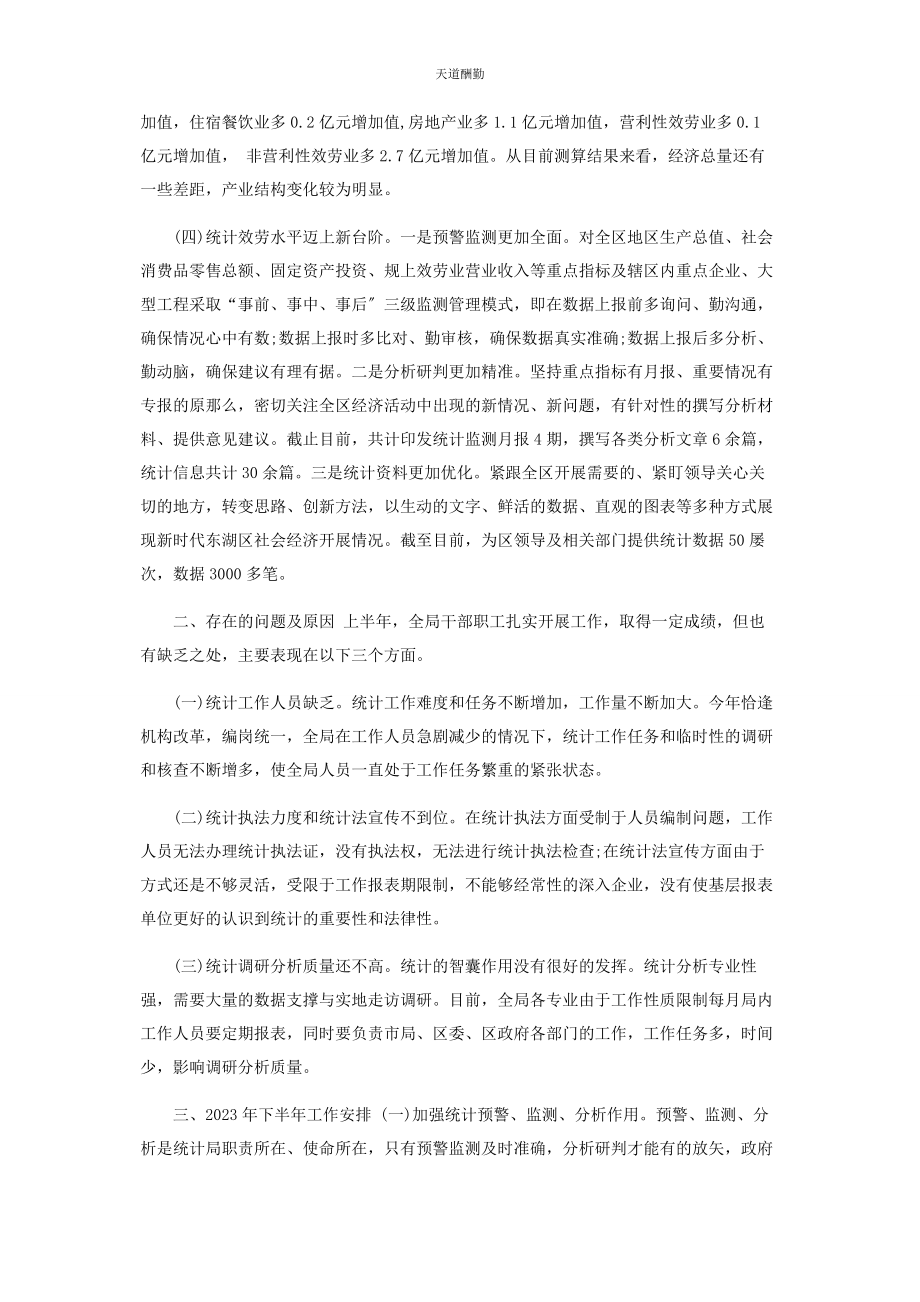 2023年xx统计局上半工作总结.docx_第2页