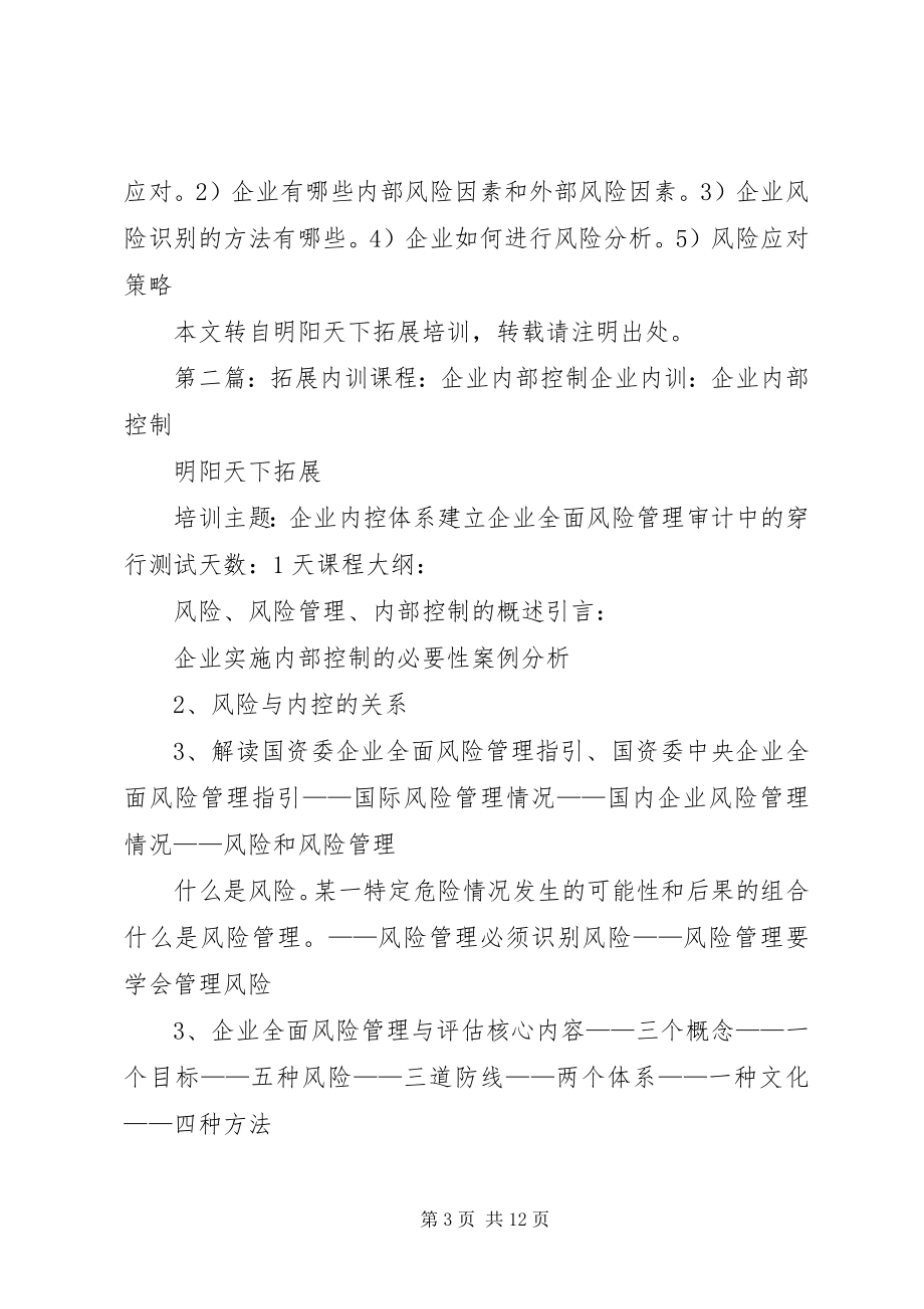 2023年企业内训企业内部控制规范5则.docx_第3页