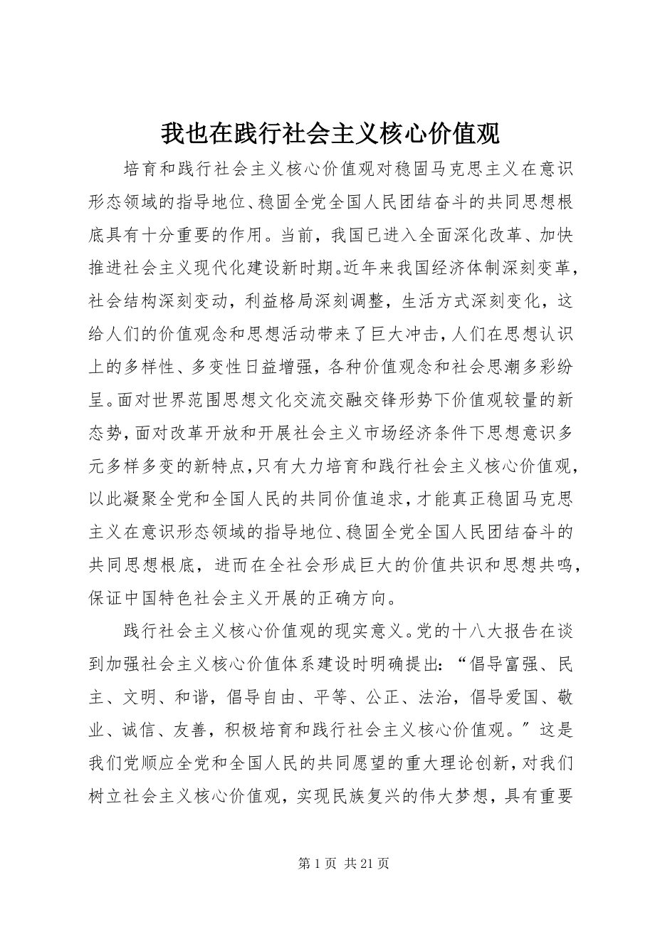 2023年我也在践行社会主义核心价值观.docx_第1页