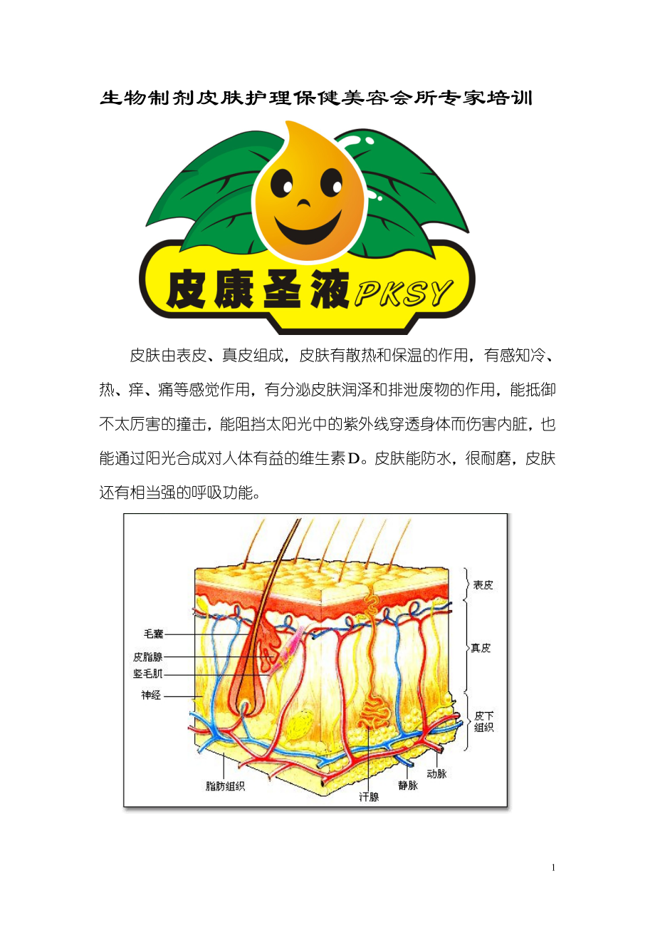 2023年皮肤生物制剂保健专家培训.doc_第1页