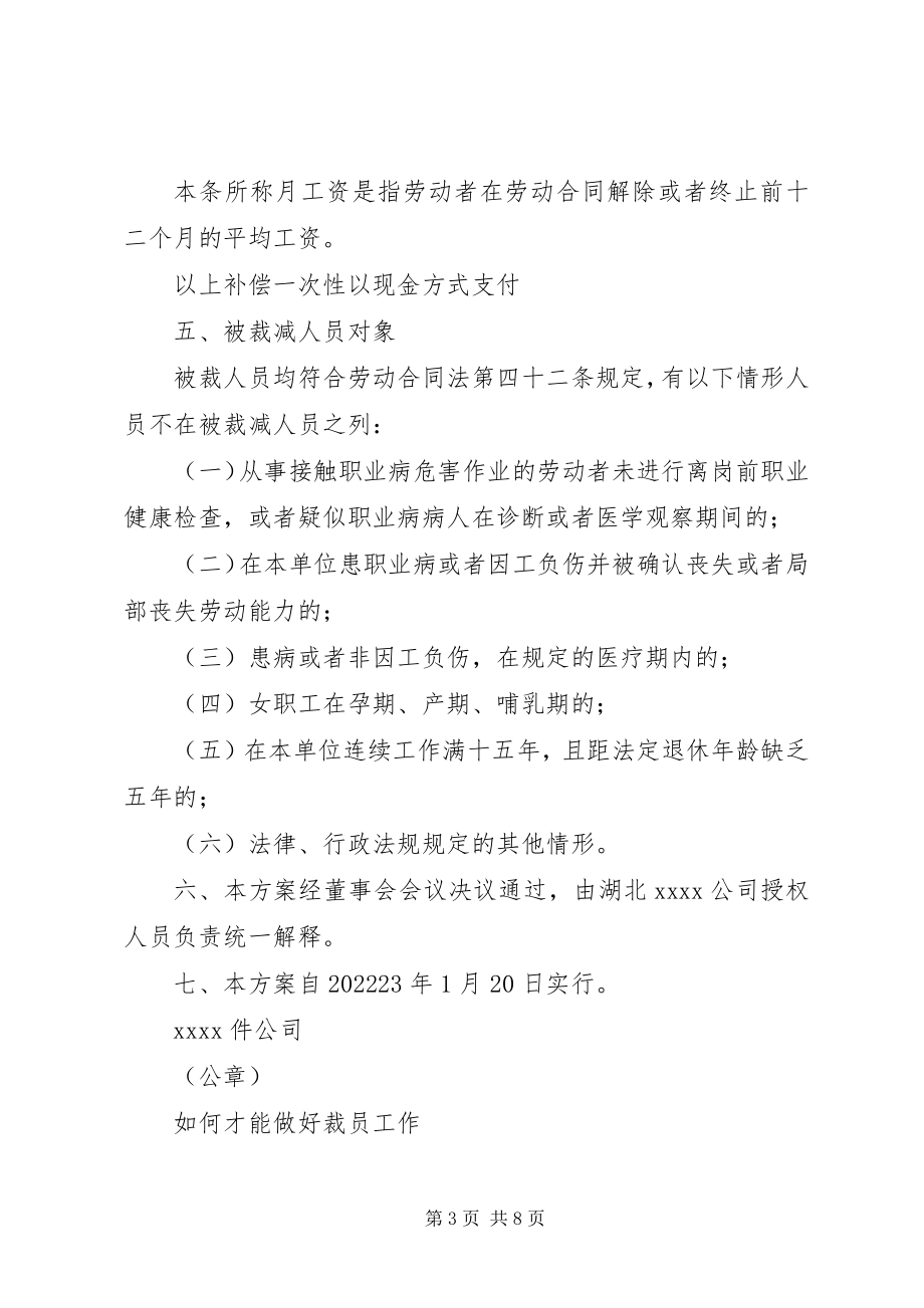 2023年企业裁减人员方案.docx_第3页