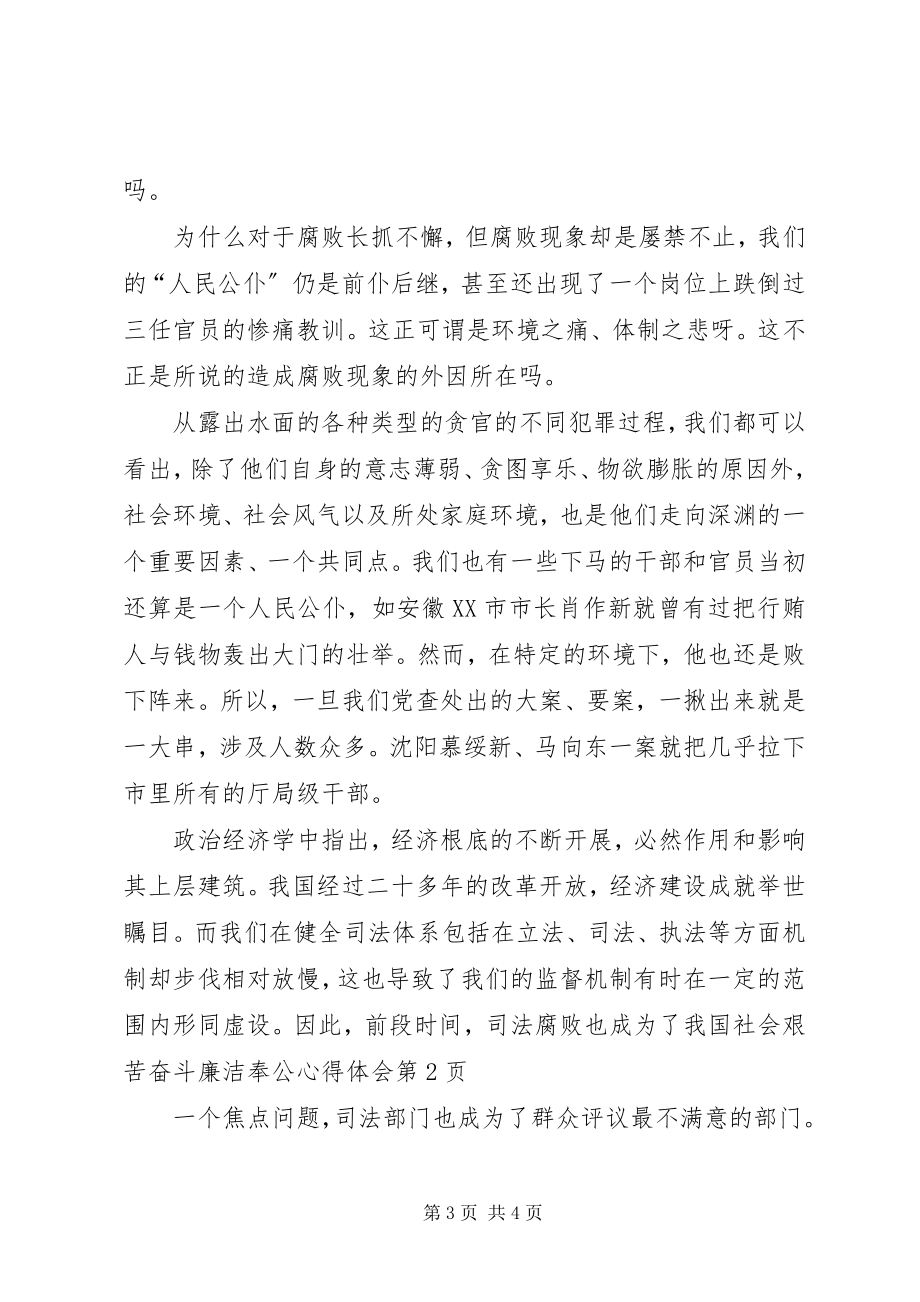 2023年艰苦奋斗廉洁奉公心得体会.docx_第3页