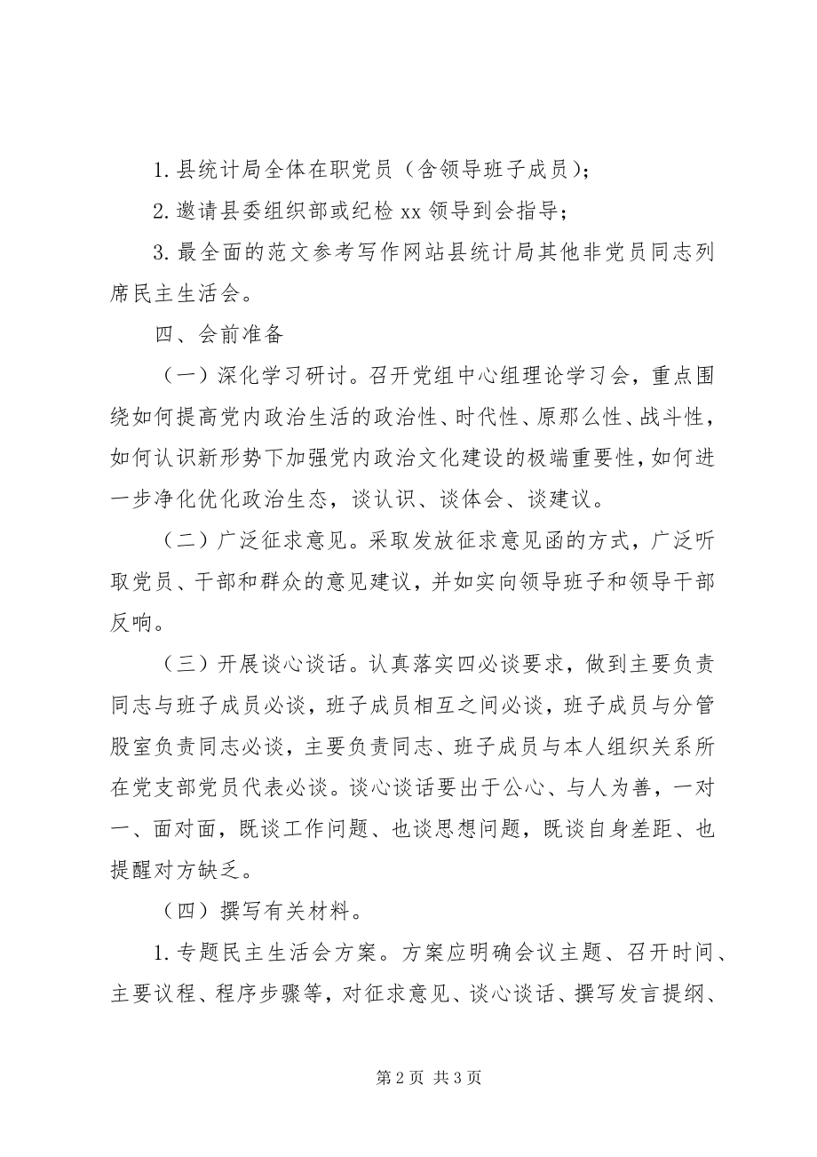 2023年某局“讲重作”专题民主生活会方案.docx_第2页