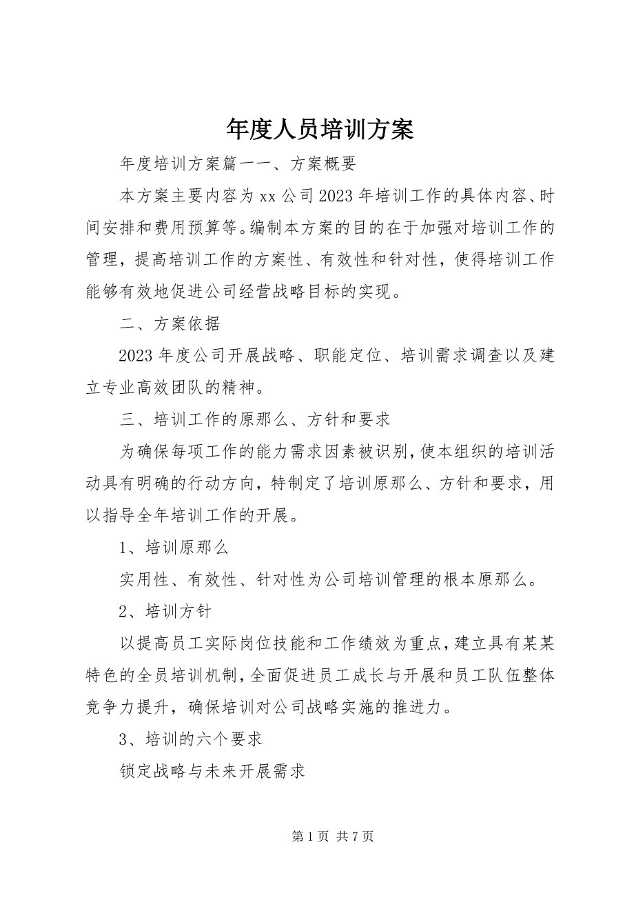 2023年人员培训计划.docx_第1页