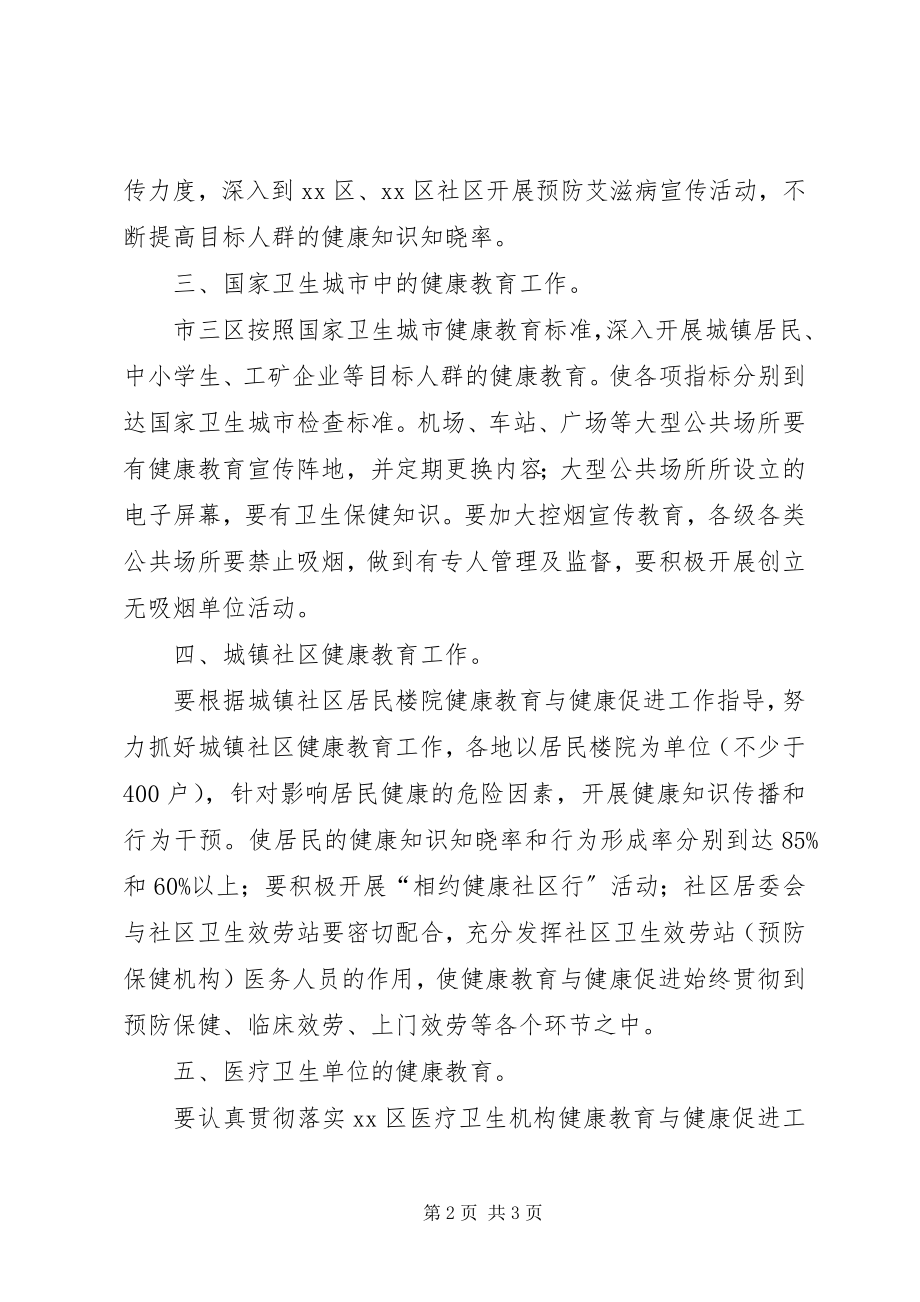 2023年全市健康教育的工作计划.docx_第2页