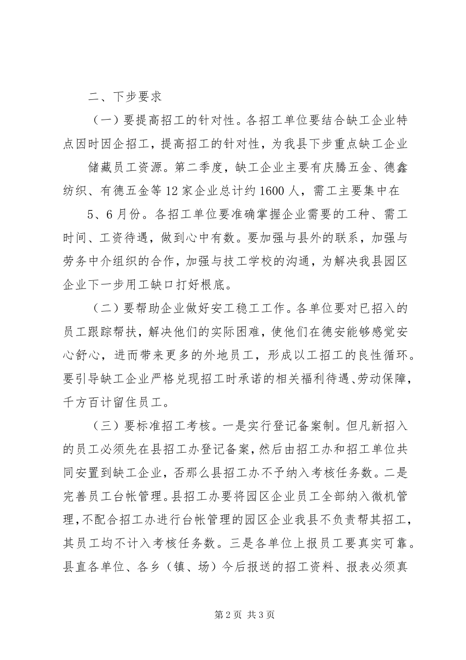 2023年在招工调度会上的致辞正稿.docx_第2页