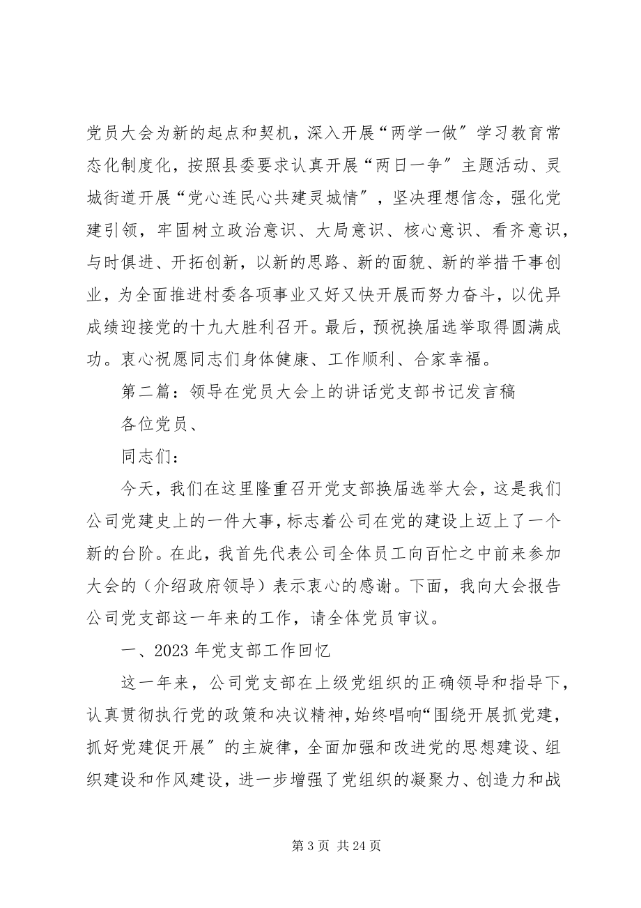 2023年在村级党员大会上的领导致辞1.docx_第3页