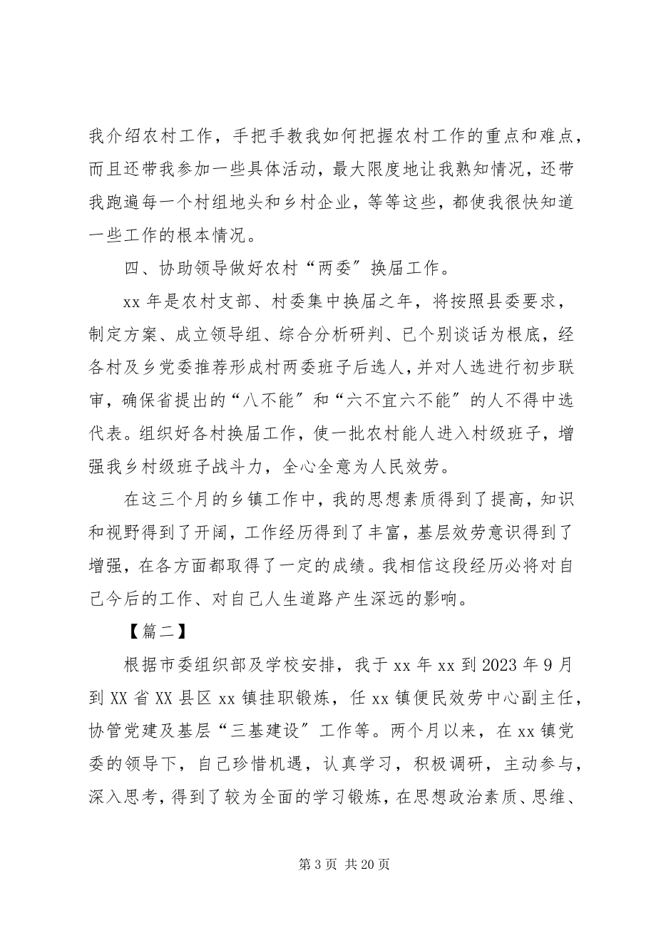 2023年挂职干部心得体会六篇.docx_第3页