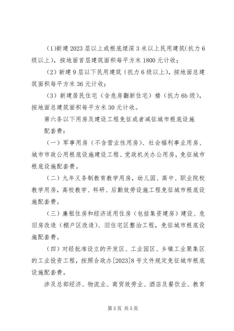 2023年建设项目费征收使用管理意见.docx_第3页