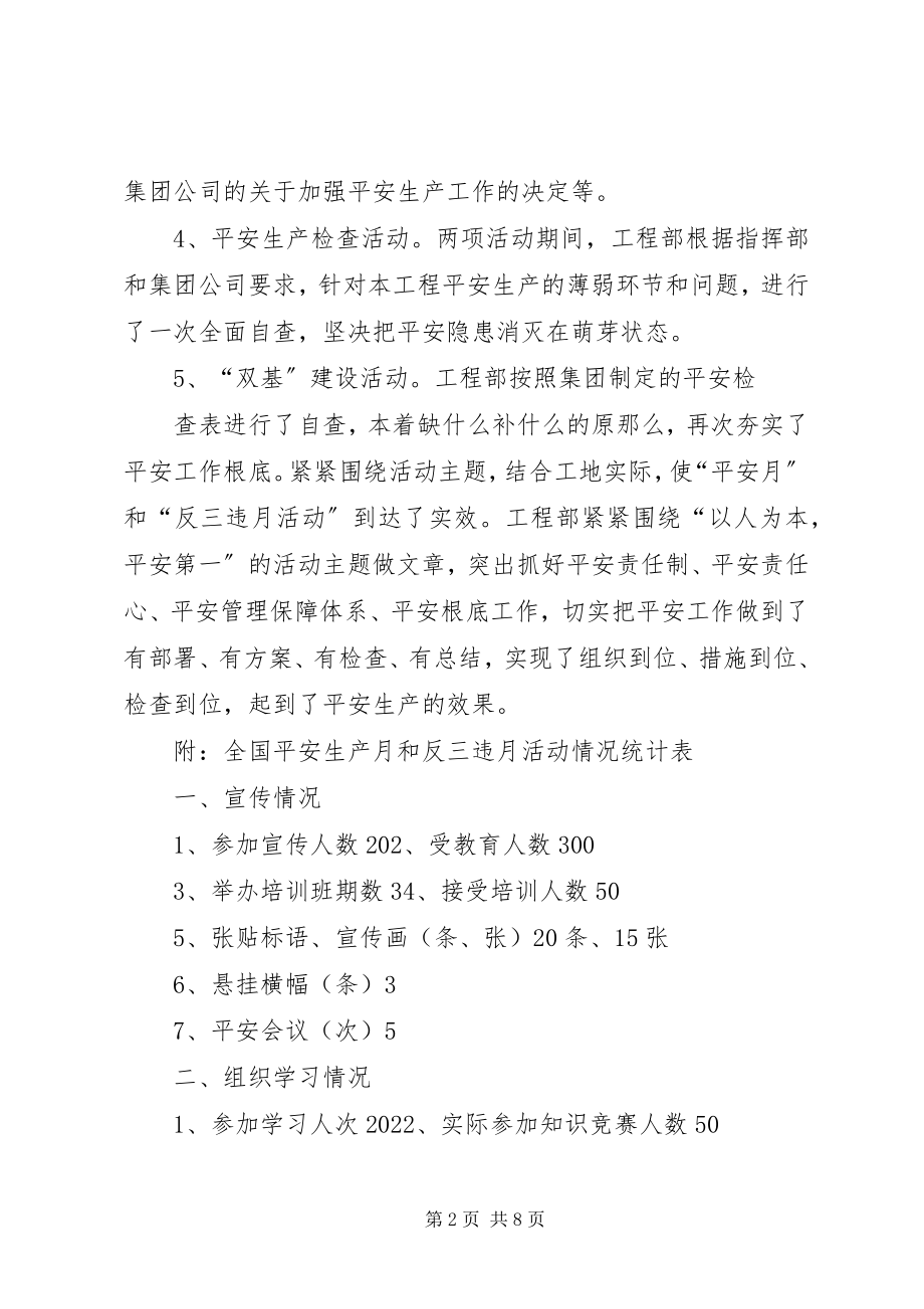 2023年安全生产反三违活动总结新编.docx_第2页