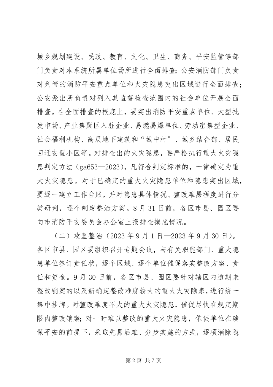 2023年火灾隐患集中整治方案.docx_第2页