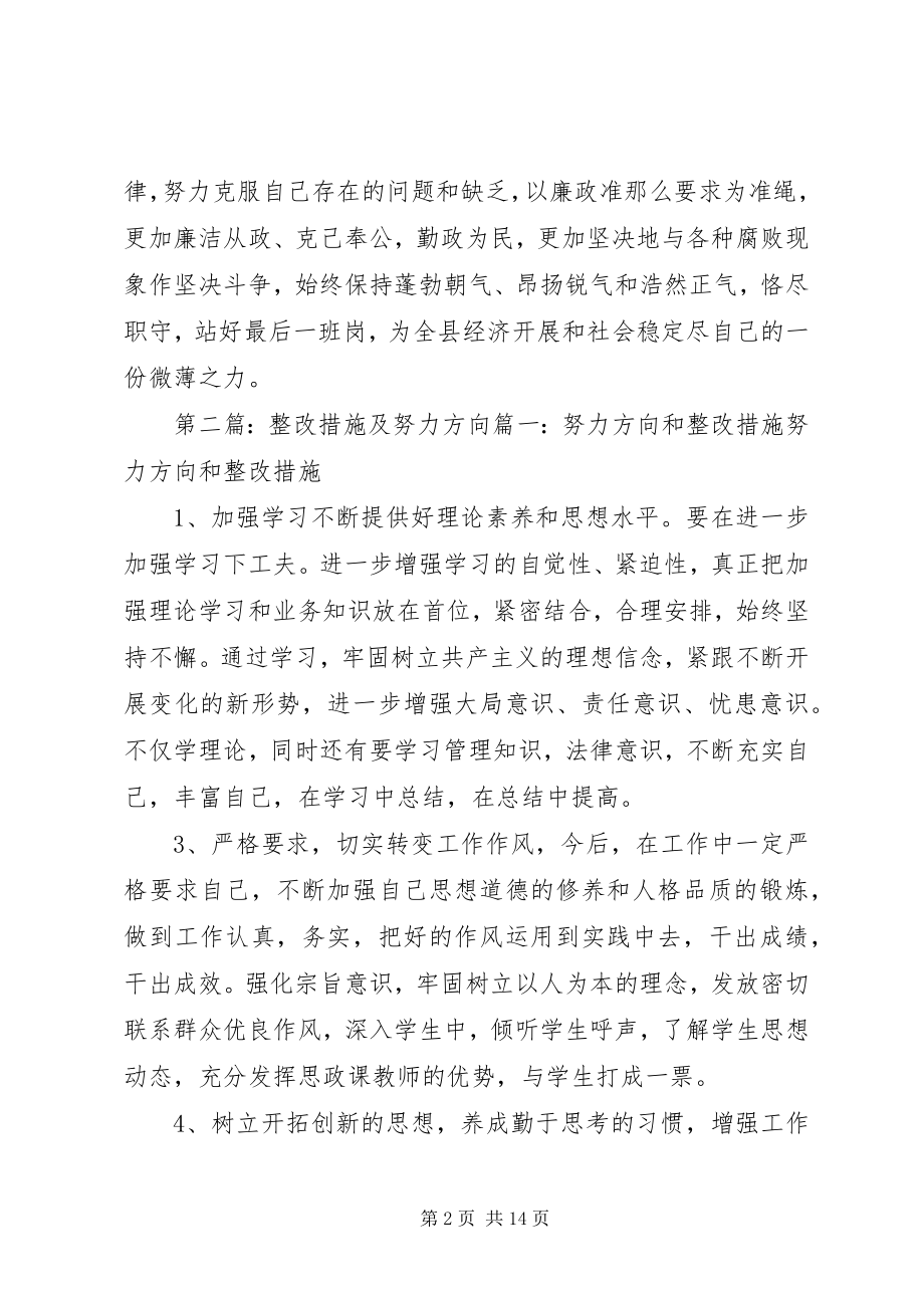 2023年自查整改措施及努力方向.docx_第2页