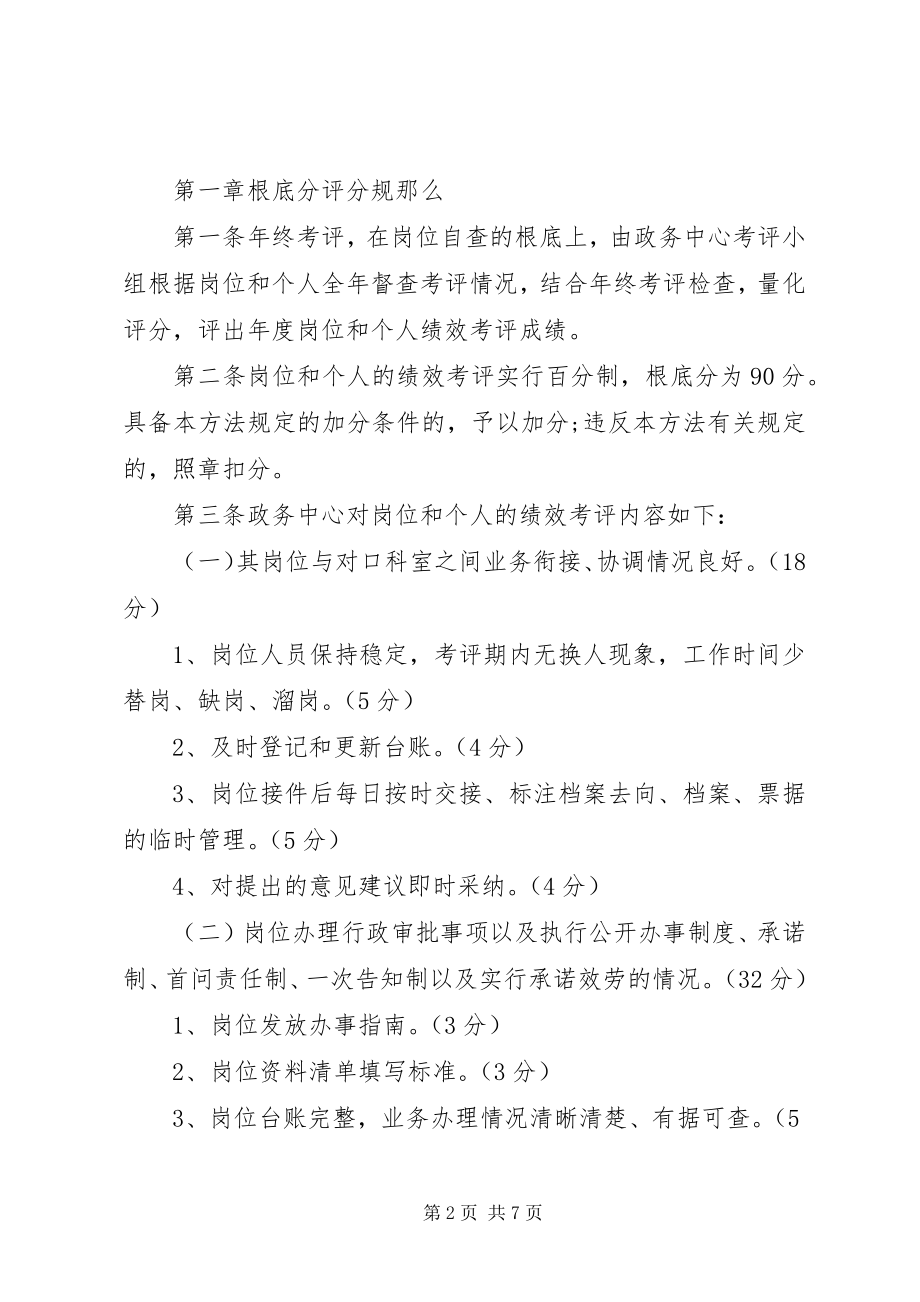 2023年服务质量考评奖惩制度.docx_第2页