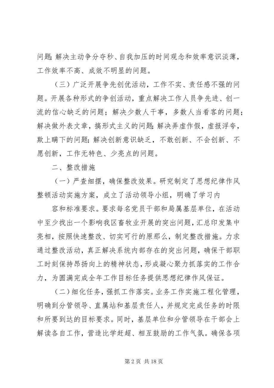 2023年思想纪律作风整顿活动整改措施.docx_第2页