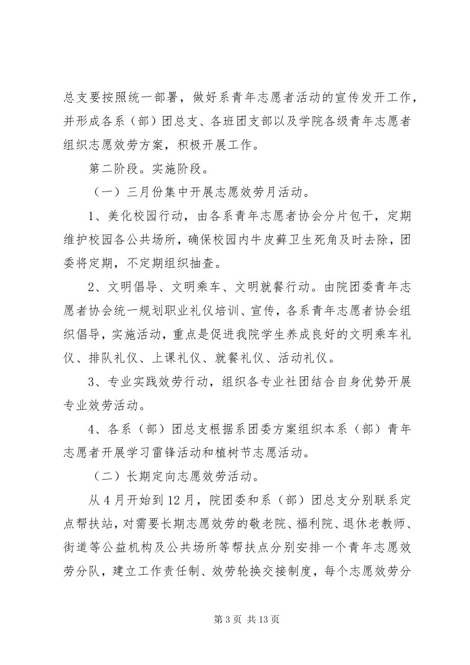 2023年青年志愿者活动方案.docx_第3页