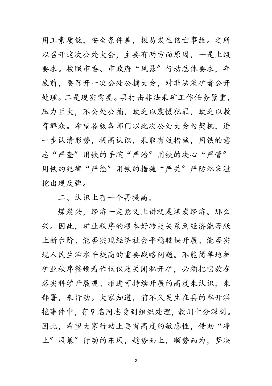 2023年县长在采矿处罚会讲话范文.doc_第2页