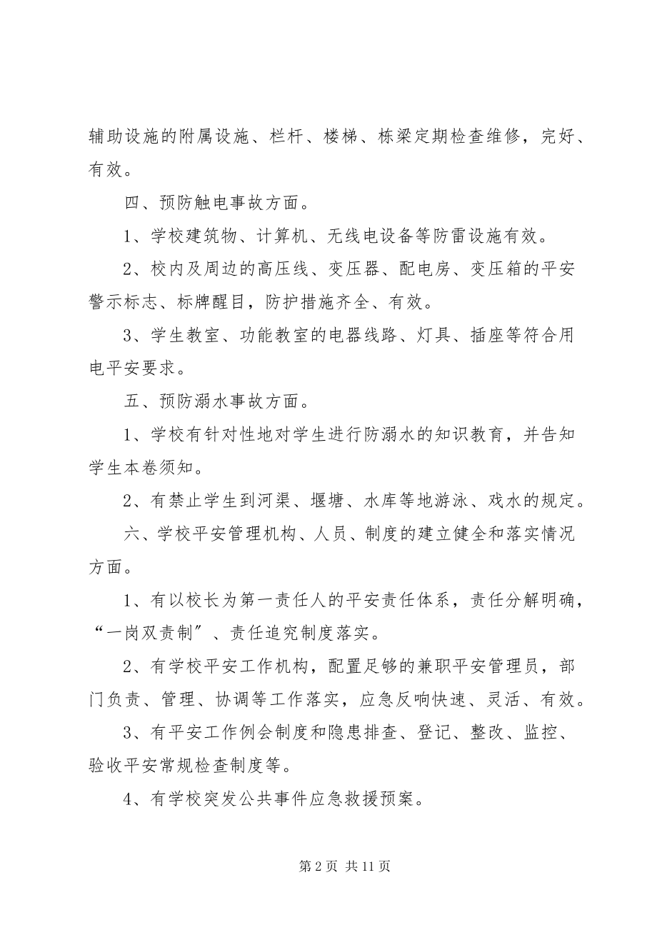 2023年学校园安全自查及整改措施.docx_第2页